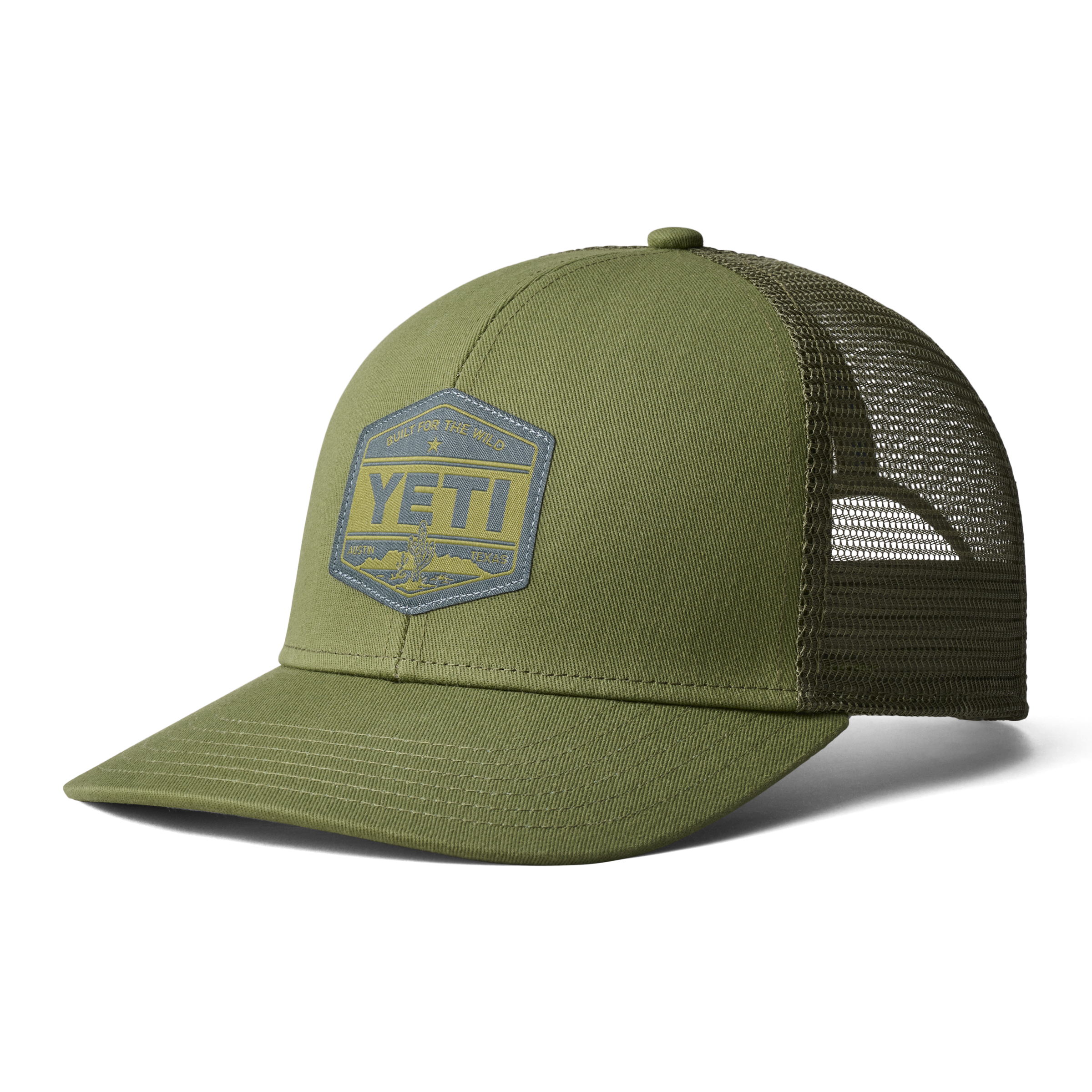 Trucker Hat Dark Moss - Image 2