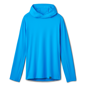 Men's Hooded Ultra Lightweight Sunshirt Blue