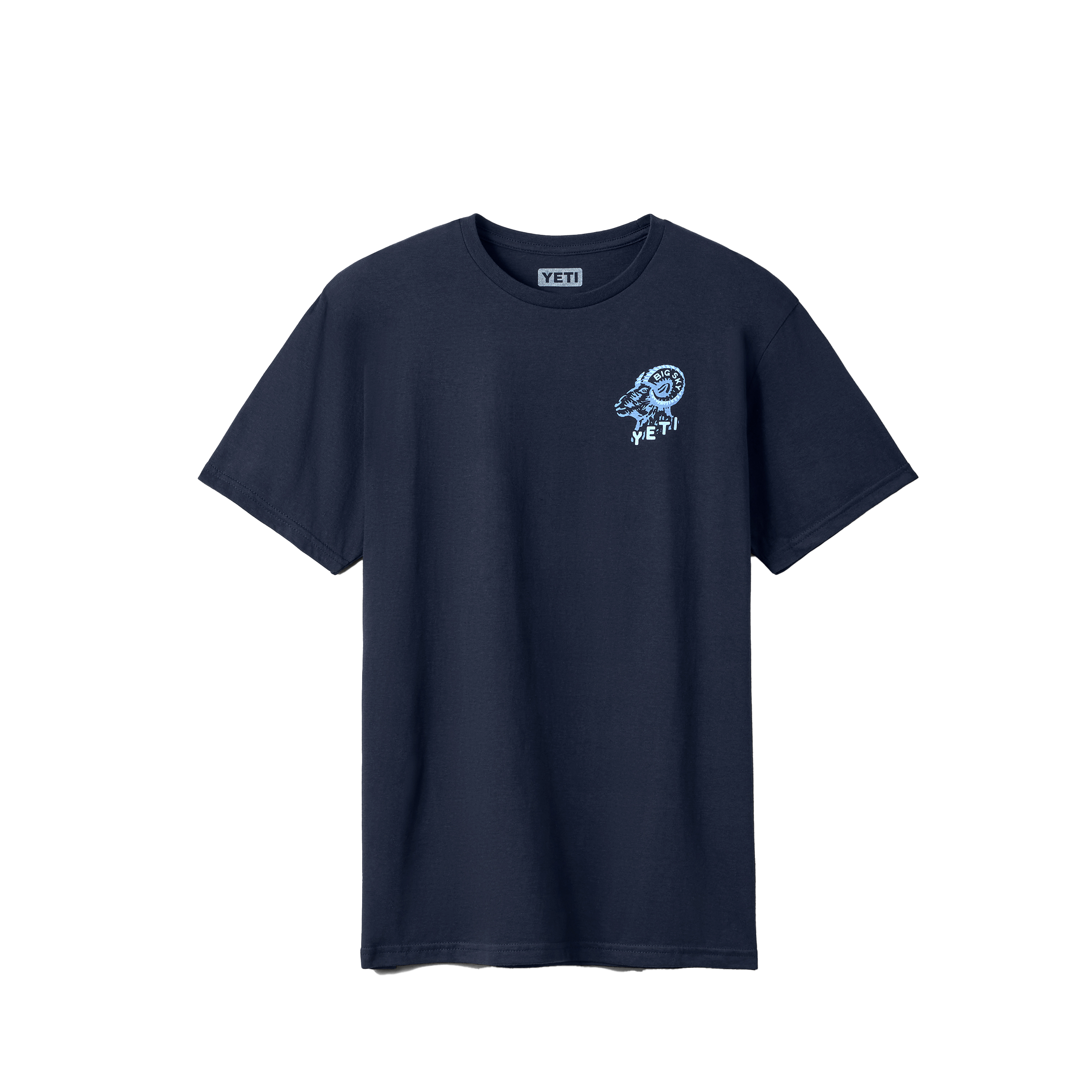 YETI® Big Sky Bighorn Short Sleeve T-Shirt Navy