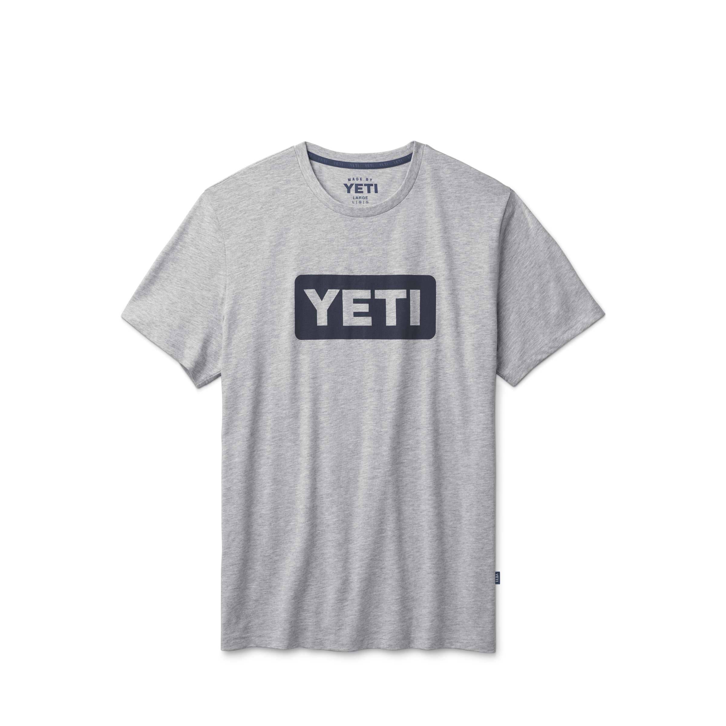 Short Sleeve T-Shirt Heather Grey/Navy